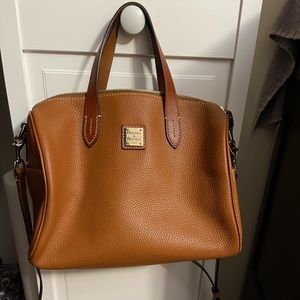 Dooney & Bourke satchel with crossbody strap